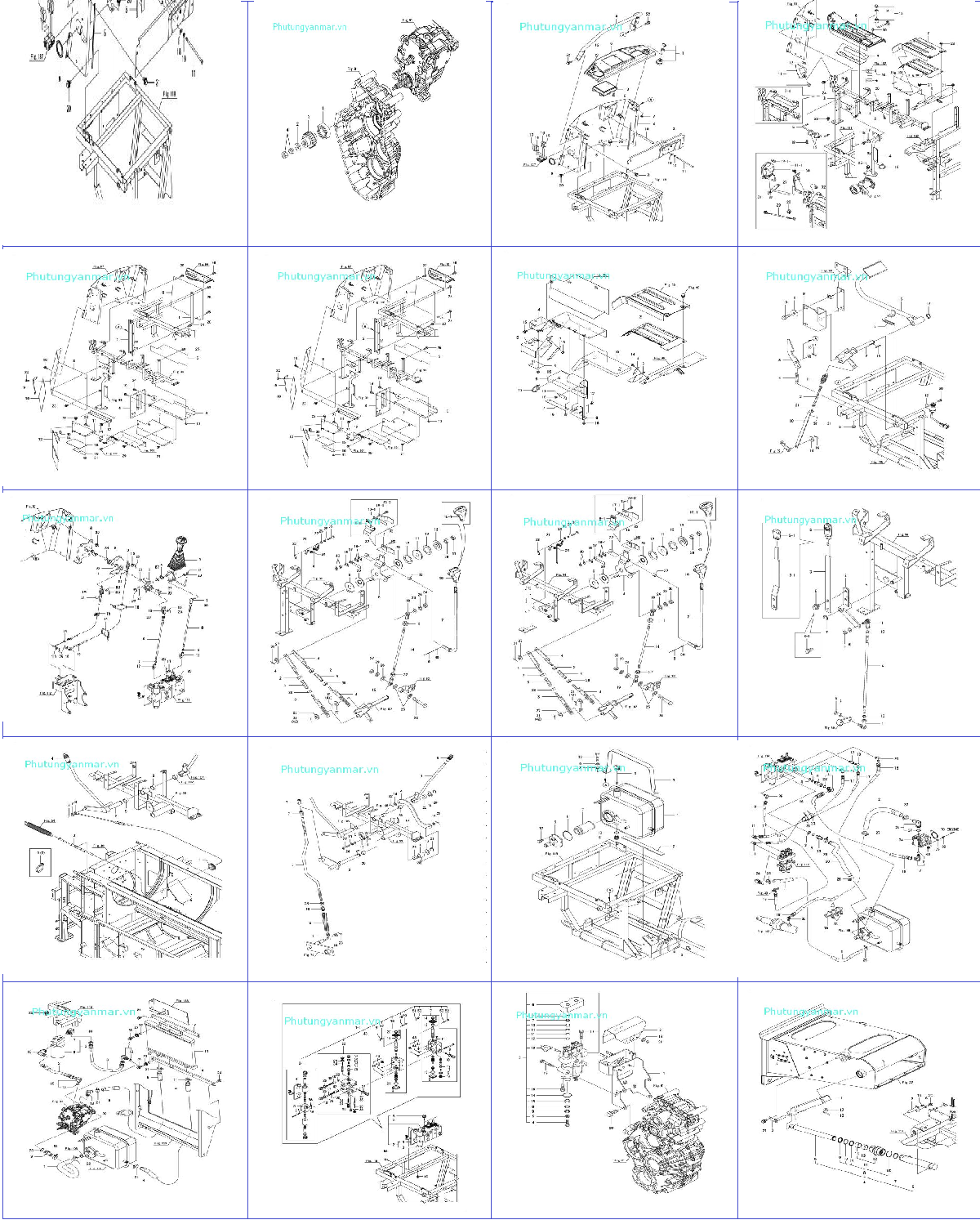 Hệ thống điều khiển vận hành và Thủy lực